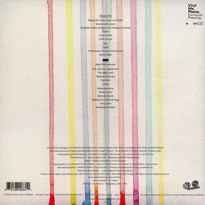 A Sunny Day In Glasgow : Ashes Grammar (LP + LP + Album, Club, Ltd, Num, Cle)