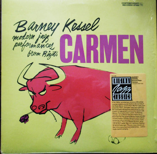 Barney Kessel : Modern Jazz Performances From Bizet's Opera Carmen (LP, Album, RE)