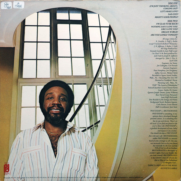 Jerry Butler : Nothing Says I Love You Like I Love You (LP, Album, Ter)
