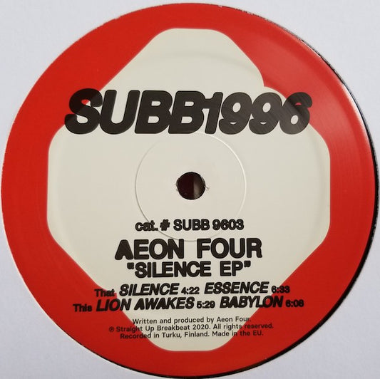 Aeon Four : Silence EP (12", EP)