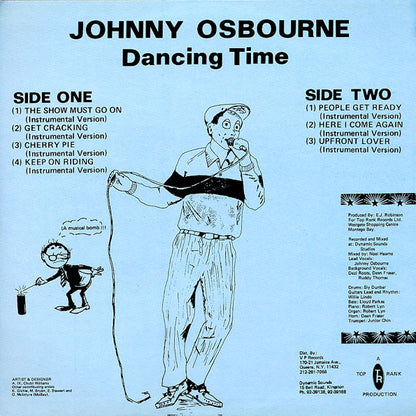Johnny Osbourne : Dancing Time (LP, Album)