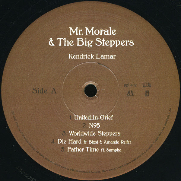 Kendrick Lamar : Mr. Morale & The Big Steppers (2xLP, Album, 180)