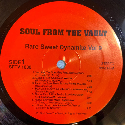 Various : Rare Sweet Dynamite Vol. 9 (LP, Comp)