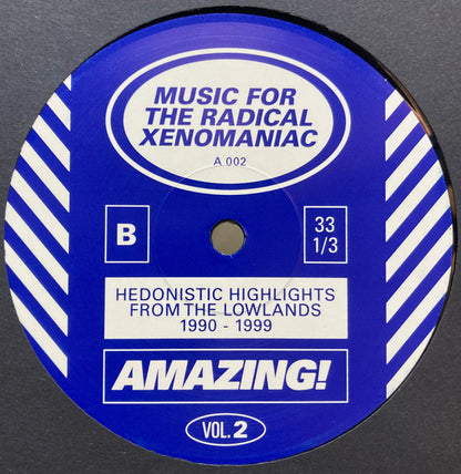 Various : Music For The Radical Xenomaniac Vol. 2 (Hedonistic Highlights From The Lowlands 1990-1999) (2xLP, Comp, RM)