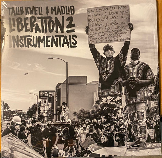 Talib Kweli, Madlib : Liberation 2 Instrumentals (2xLP, Album, Ltd)