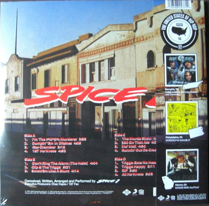 Spice 1 : 187 He Wrote (2xLP, Album, RSD, Ltd, RE, Red)