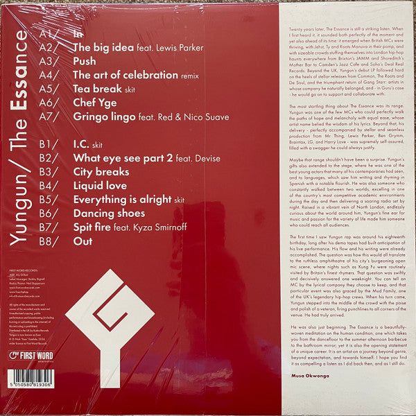 Yungun : The Essance (LP, Album)
