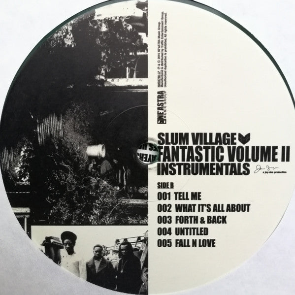 Slum Village : Fantastic Vol. 2 Instrumentals (2xLP, RE, Dar)
