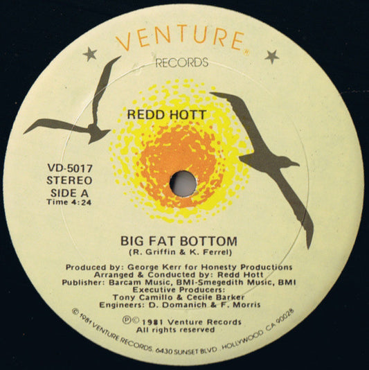 Redd Hott : Big Fat Bottom (12")