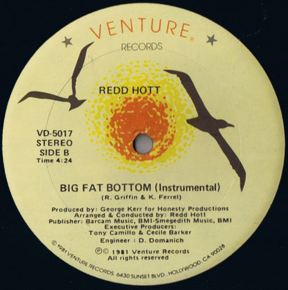 Redd Hott : Big Fat Bottom (12")
