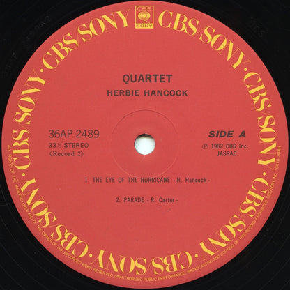 Herbie Hancock = Herbie Hancock : Quartet = カルテット (2xLP, Album)