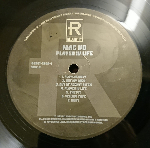 Mac Vo : Player IV Life (LP, Album)