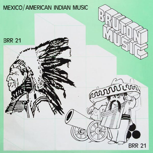 David Snell (2) / Lou Mofsie* / Brian Bennett : Mexico / American Indian Music (LP)