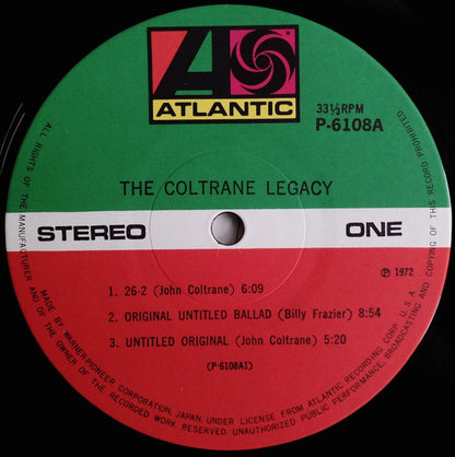 John Coltrane : The Coltrane Legacy (LP, Comp, RE)