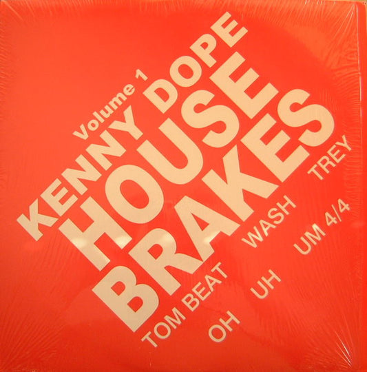 Kenny Dope* : House Brakes Vol. 1 (12")