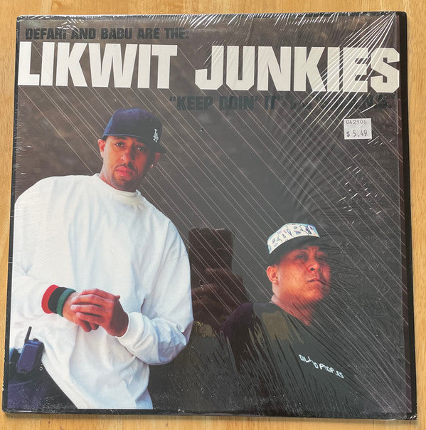 The Likwit Junkies : Keep Doin' It / S.C.A.N.S. (12")