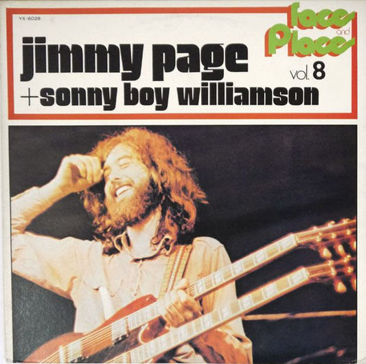 Jimmy Page + Sonny Boy Williamson (2) : Faces And Places Vol. 8 (LP, Album, RE)