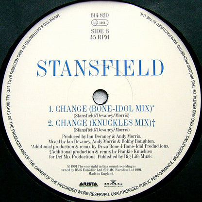 Lisa Stansfield : Change (12", Single)