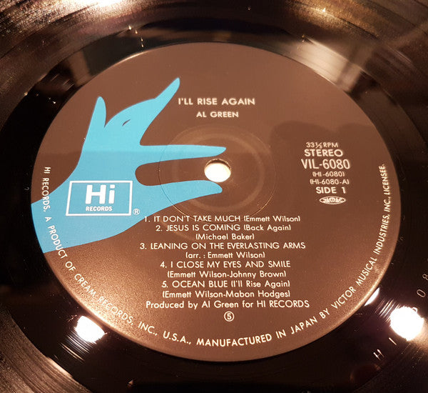 Al Green : I'll Rise Again (LP, Album)