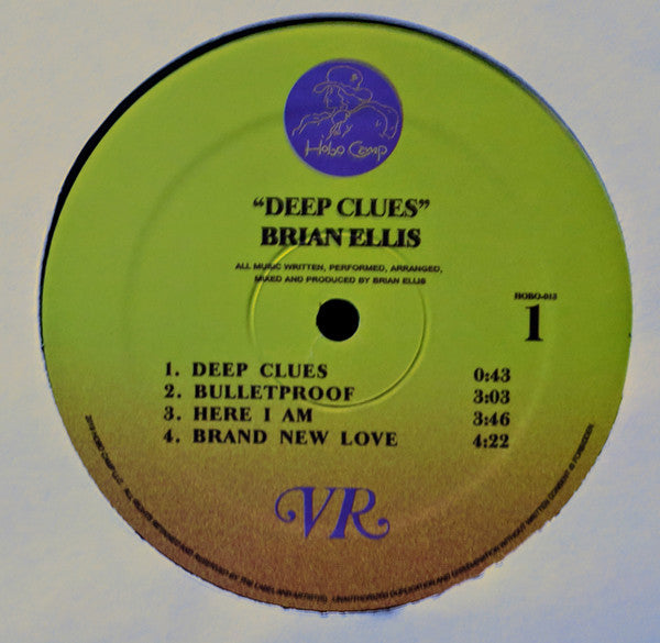 Brian Ellis : Deep Clues (LP, Album, Ltd)