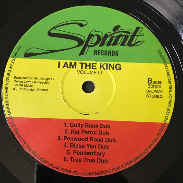 King Tubby : I Am The King Volume III (LP, Comp, RE)