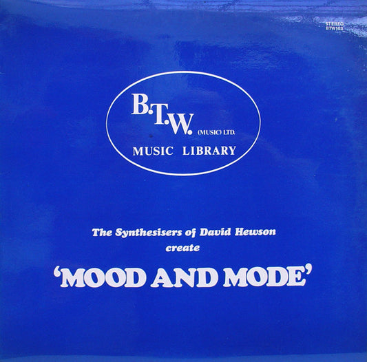David Hewson : The Synthesisers Of David Hewson Create 'Mood And Mode' (LP, Album)