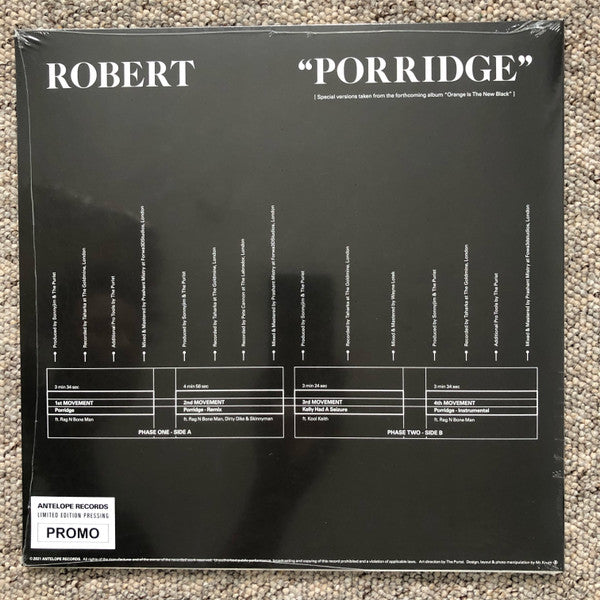 Robert (9) & Rag'n'Bone Man : Porridge (12", Ltd, Num)
