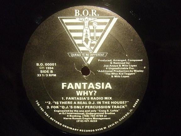 Fantasia (9) : Why? (12")