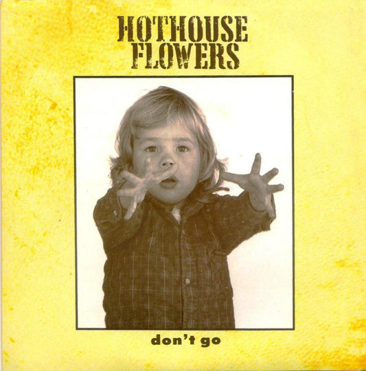 Hothouse Flowers : Don't Go (7", Single)