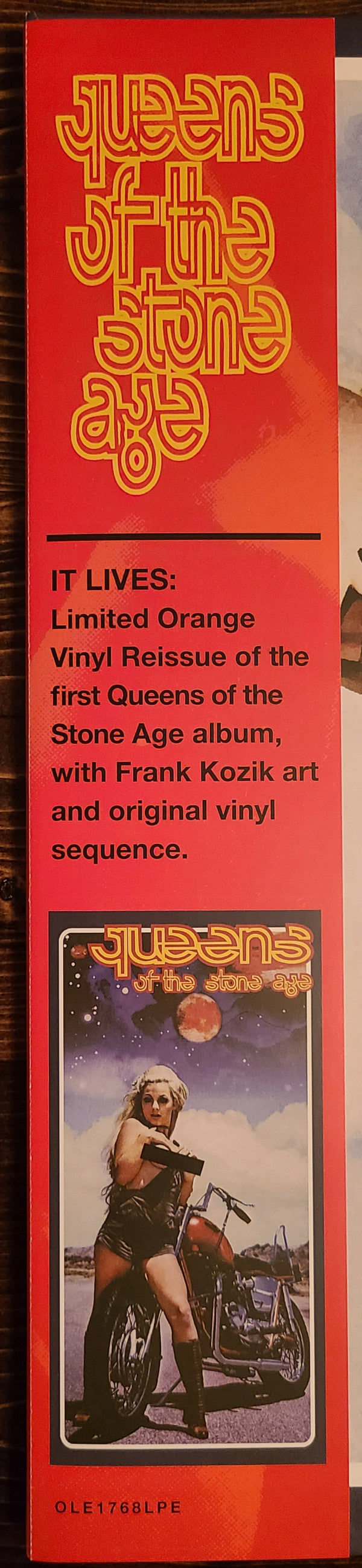 Queens Of The Stone Age : Queens Of The Stone Age (LP, Album, Ltd, RE, Ora)