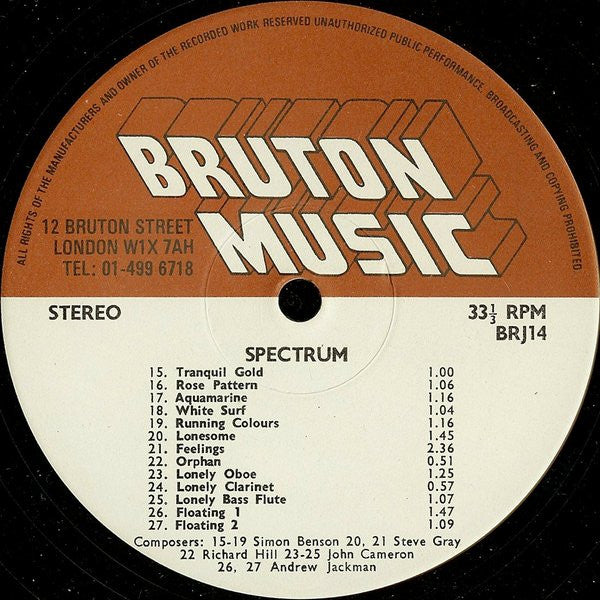Various : Spectrum (LP)