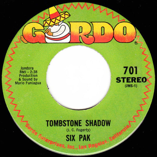 Six Pak : Tombstone Shadow (7", Single)