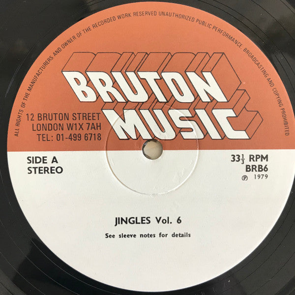 Various : Jingles Volume Six (LP)
