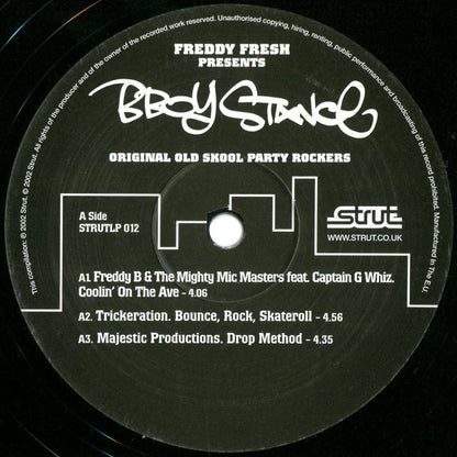 Freddy Fresh : B-Boy Stance (Original Old Skool Party Rockers) (2xLP, Comp)