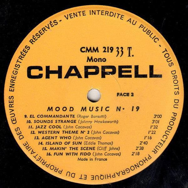 Various : Chappell Mood Music Vol. 19 (LP)