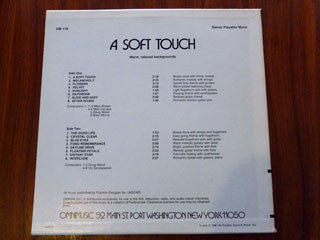 Marc Rosen / Douglas Wood / Mike Carubia / Brian Morris (3) / Vic Szczepanski : A Soft Touch (LP)