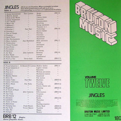 Various : Jingles - Volume Twelve (LP)