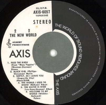 New World (3) : Welcome To My World (LP, RE)