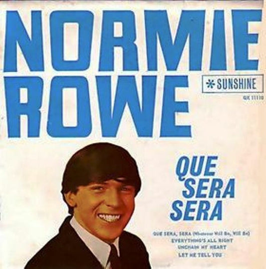 Normie Rowe : Que Sera Sera (7", EP)
