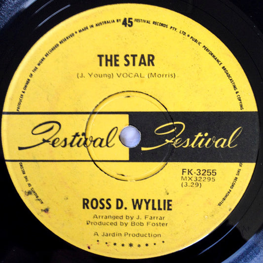 Ross D. Wyllie : The Star (7", Single)