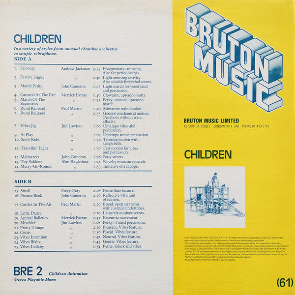 Various : Children (LP)