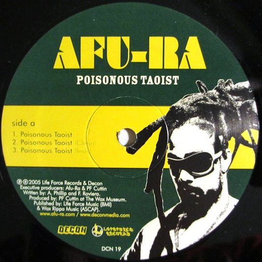 Afu-Ra : Poisonous Taoist / Sucka Free (12")