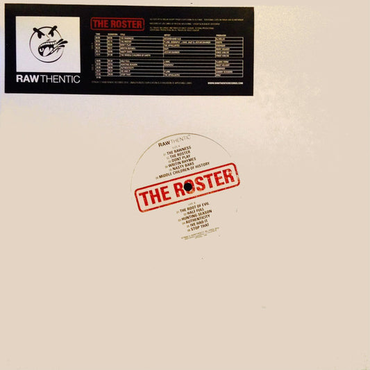 Various : Rawthentic: The Roster (LP, Album, Ltd)
