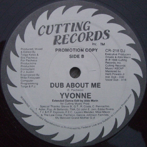 Yvonne DeLeon : What About Me (12", Promo)
