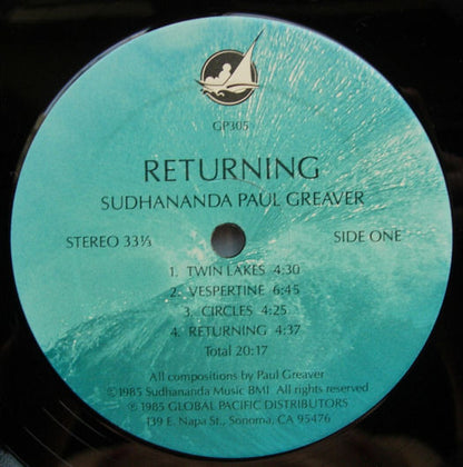 Paul Greaver : Returning (LP)