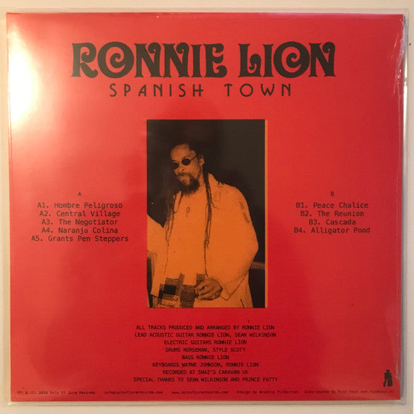 Ronnie Lion : Spanish Town (LP, 180)