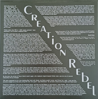 Creation Rebel : Rebel Vibrations (LP, Album, RE)