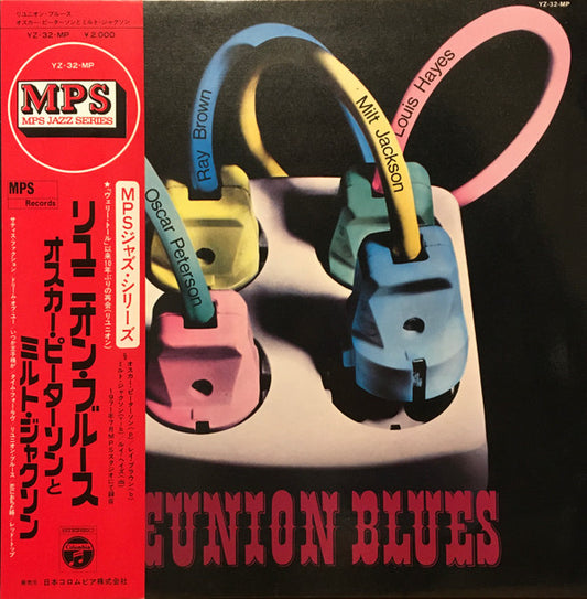 The Oscar Peterson Trio With Milt Jackson : Reunion Blues (LP, Album, Gat)