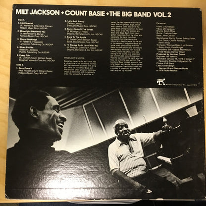 Milt Jackson + Count Basie + The Big Band* : Milt Jackson + Count Basie + The Big Band Vol. 2 (LP)