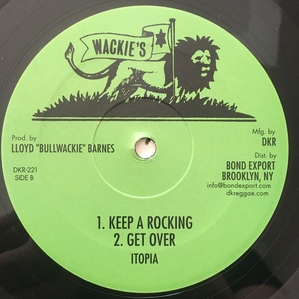 Itopia : Sunshine Love / Keep A Rocking / Get Over (12", RE)